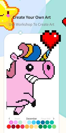 Pixel Unicorn: Color By Number screenshot 4