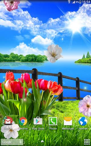 Spring Live Wallpaper screenshot 4