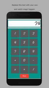 New & Stylish Calculator Lite screenshot 1