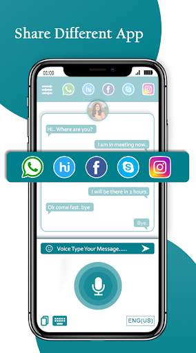 Write SMS by Voice screenshot 1