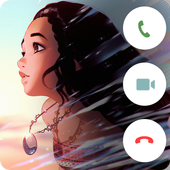 Fake Call From Moana icon
