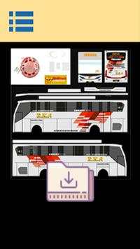 Livery ES Bus Simulator Pariwisata screenshot 5
