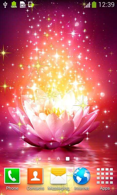 Glow Flower Live Wallpapers - Free Live Wallpapers screenshot 5