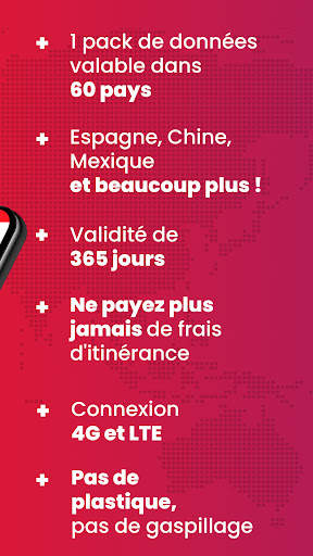 DENT : l'eSIM pour le monde screenshot 3