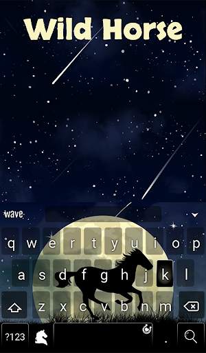 Wild Horse Animated Keyboard screenshot 2