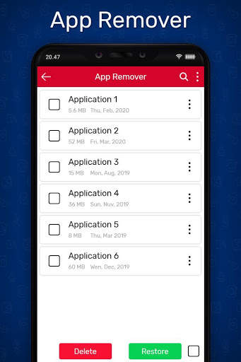 Apps Remover - Delete Apps & (Unused App) 1 تصوير الشاشة