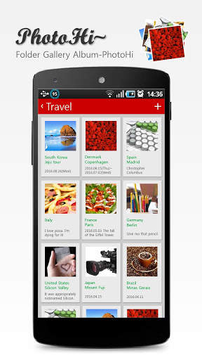 Folder Gallery Album-PhotoHi screenshot 3