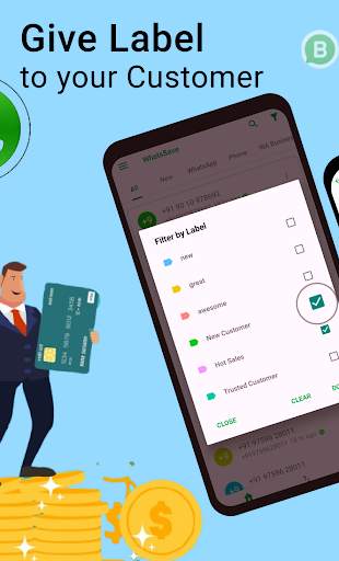 WhatsSave: Auto Save Number, Export WhatsApp Cont. screenshot 3