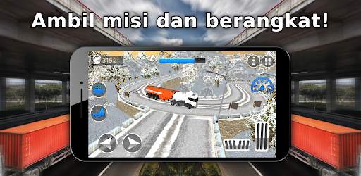 Truck simulator screenshot 1