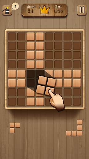 Wood Block Puzzle - Star Gem Jigsaw Legend Game screenshot 1