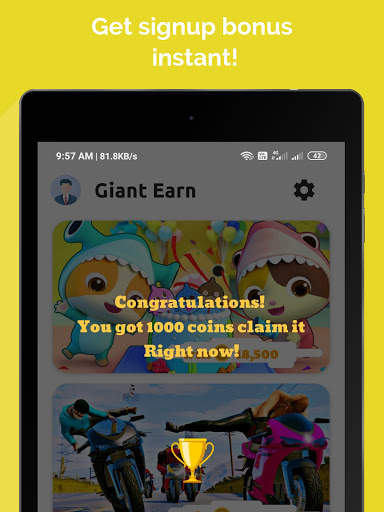 Giant Earn - Play Free Games and Earn Money Daily screenshot 8