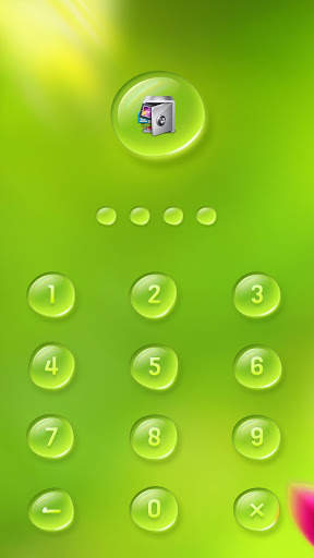 AppLock Live Theme WaterDrop screenshot 2