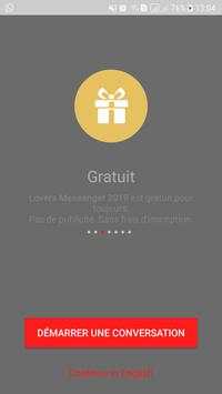 Lovers Messenger 2019 screenshot 1