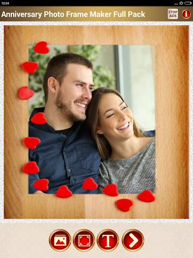 Make Wedding Anniversary Photo Frames Couple Wish screenshot 9