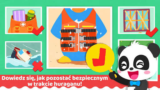 Baby Panda Podczas Huraganu screenshot 5