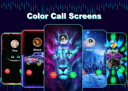 Color Call - Phone Caller Screen Color Phone Flash screenshot 1