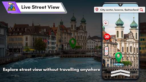 Live Earth Map HD-GPS Satellite & Live Street View screenshot 6