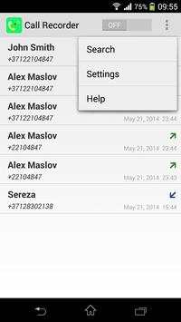 Phone Call Recorder screenshot 2