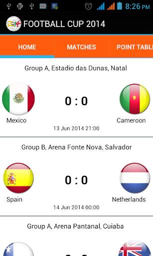 Football Cup 2014 screenshot 3