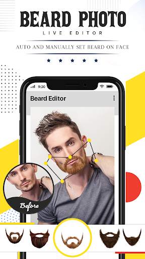Beard Photo Editor - Beard Man Style & Maker screenshot 3