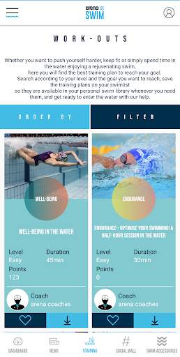 arena SWIM | Start swimming to screenshot 2