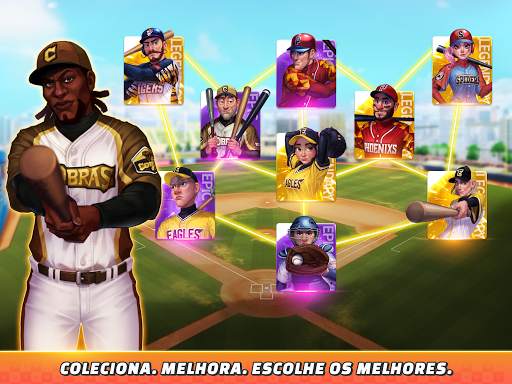 Baseball Clash: Multijogador screenshot 10