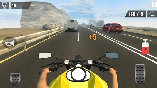 Traffic Speed Moto 3D screenshot 5