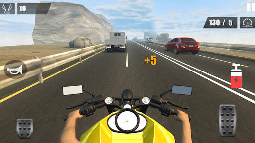 Traffic Speed Moto 3D screenshot 5