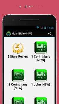 Full Holy Bible NIV screenshot 1