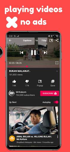 M Tube, Floating Video Player screenshot 3