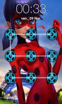 🐞Ladybug Pattern Lock Screen🐞 screenshot 1