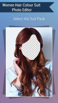Women Hair Color Photo Editor screenshot 2