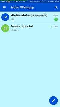 Indian Messenger - Free Chat App screenshot 2
