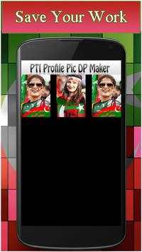 PTI Profile Pic Dp Maker 2017 screenshot 5