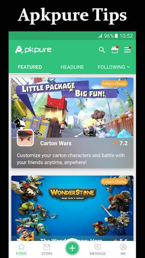 APKPure APK For Pure Apk Downloade Tips screenshot 1