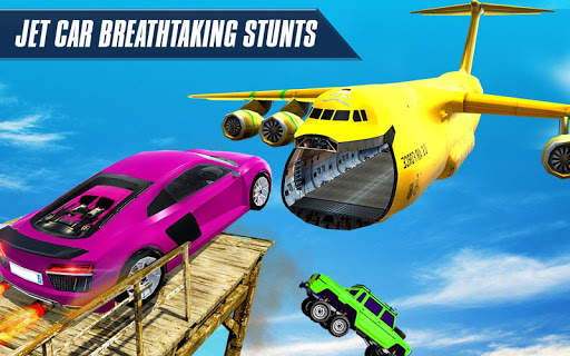 Jet Car Stunt Race: Car Games screenshot 3