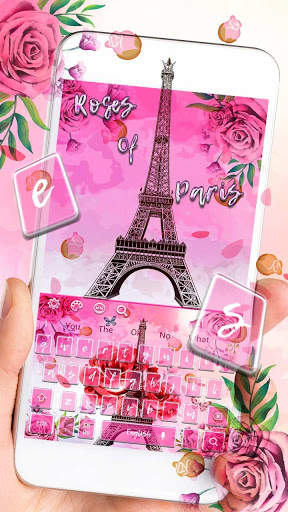 Roses of Paris Keyboard screenshot 1