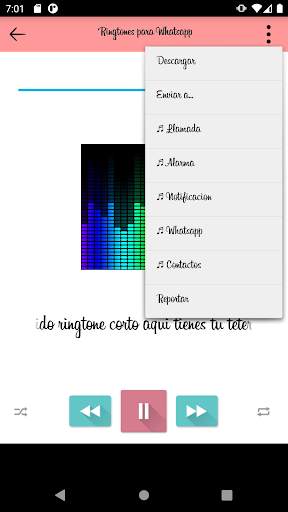Ringtones para Instagram screenshot 1