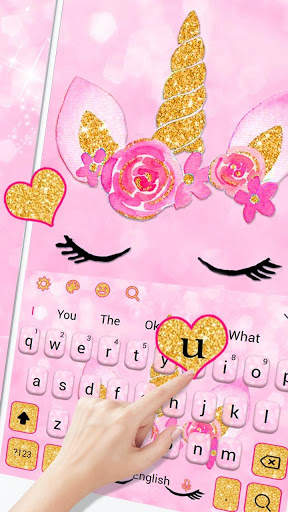 Glisten Pink Unicorn Cat Theme screenshot 2