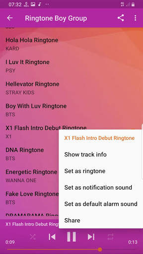 Ringtone Kpop Offline screenshot 2