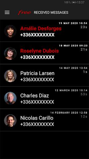 Free Visual Voicemail screenshot 3