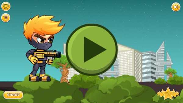 Ninja Alien Attack screenshot 1