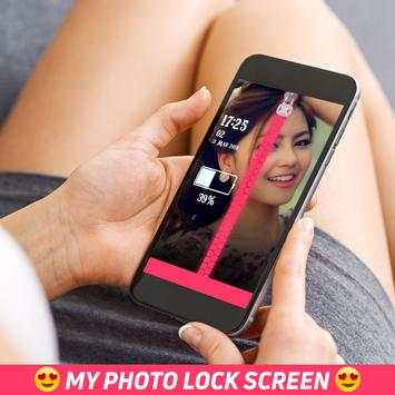 My Photo Lock screen Zipper screenshot 1