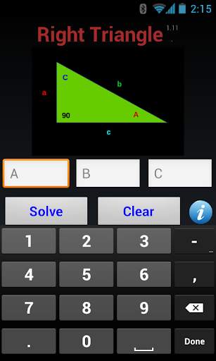 Right Triangle screenshot 1