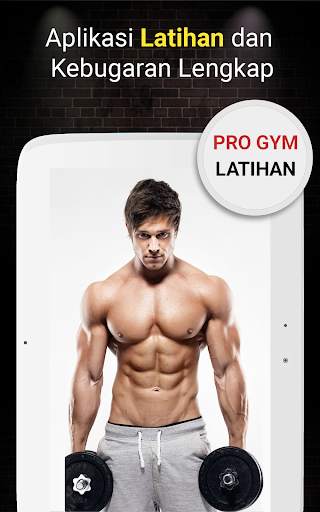 Pro Gym Workout (Latihan Gym & Kebugaran) screenshot 1
