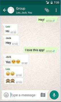 Fake WHATSAPP Conversations 🌠 screenshot 5