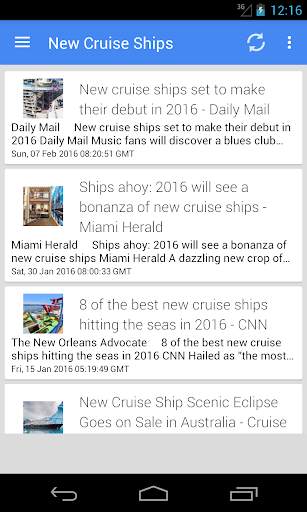 Cruise Ship News by NewsSurge screenshot 3