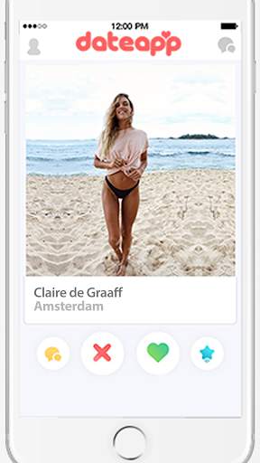 DateApp screenshot 2