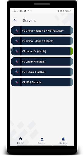 Agakoti VPN screenshot 2