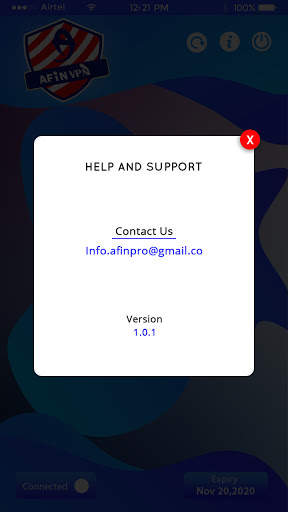 Afin VPN screenshot 4
